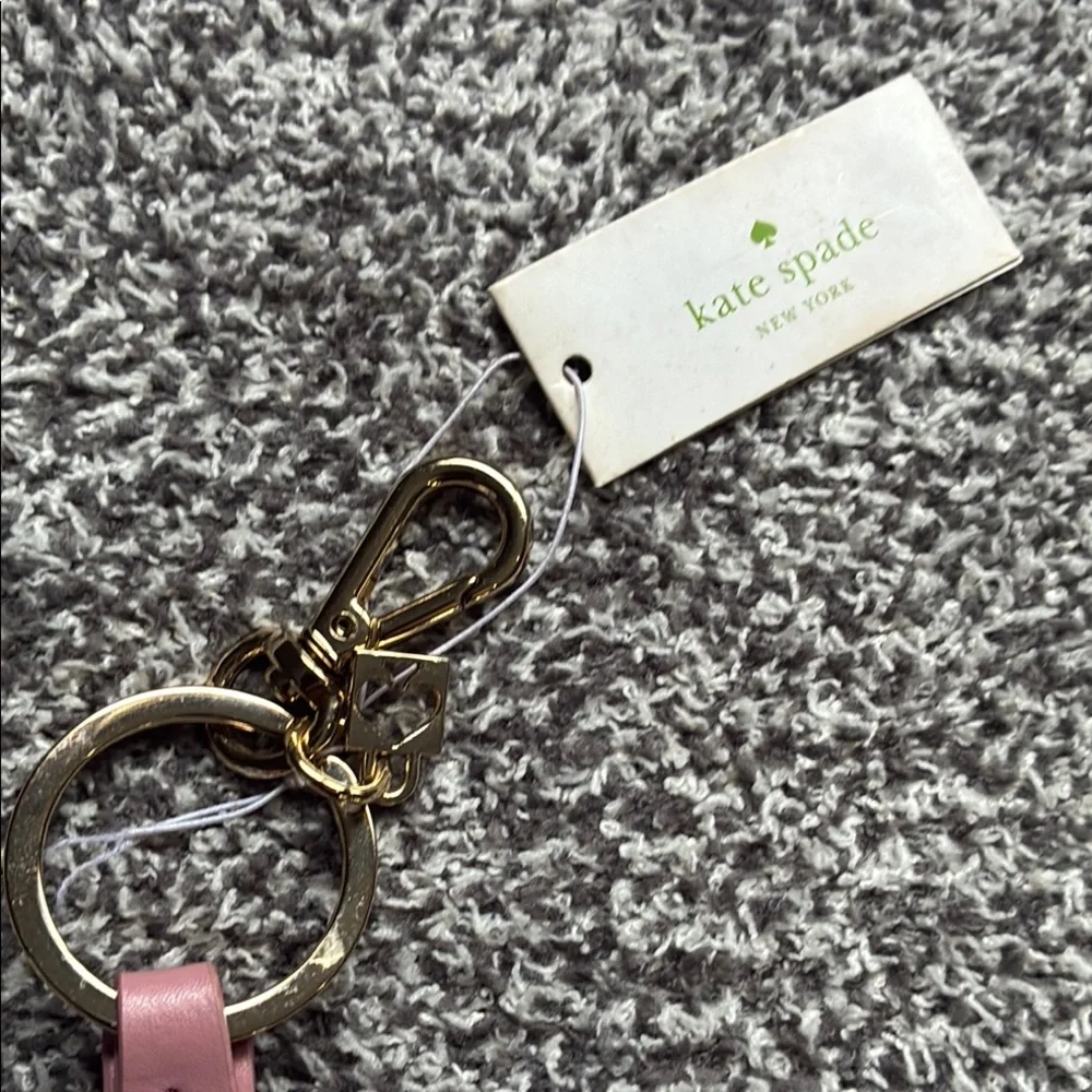 Kate Spade Pink and Gold Key Holder - Picture 5 of 8